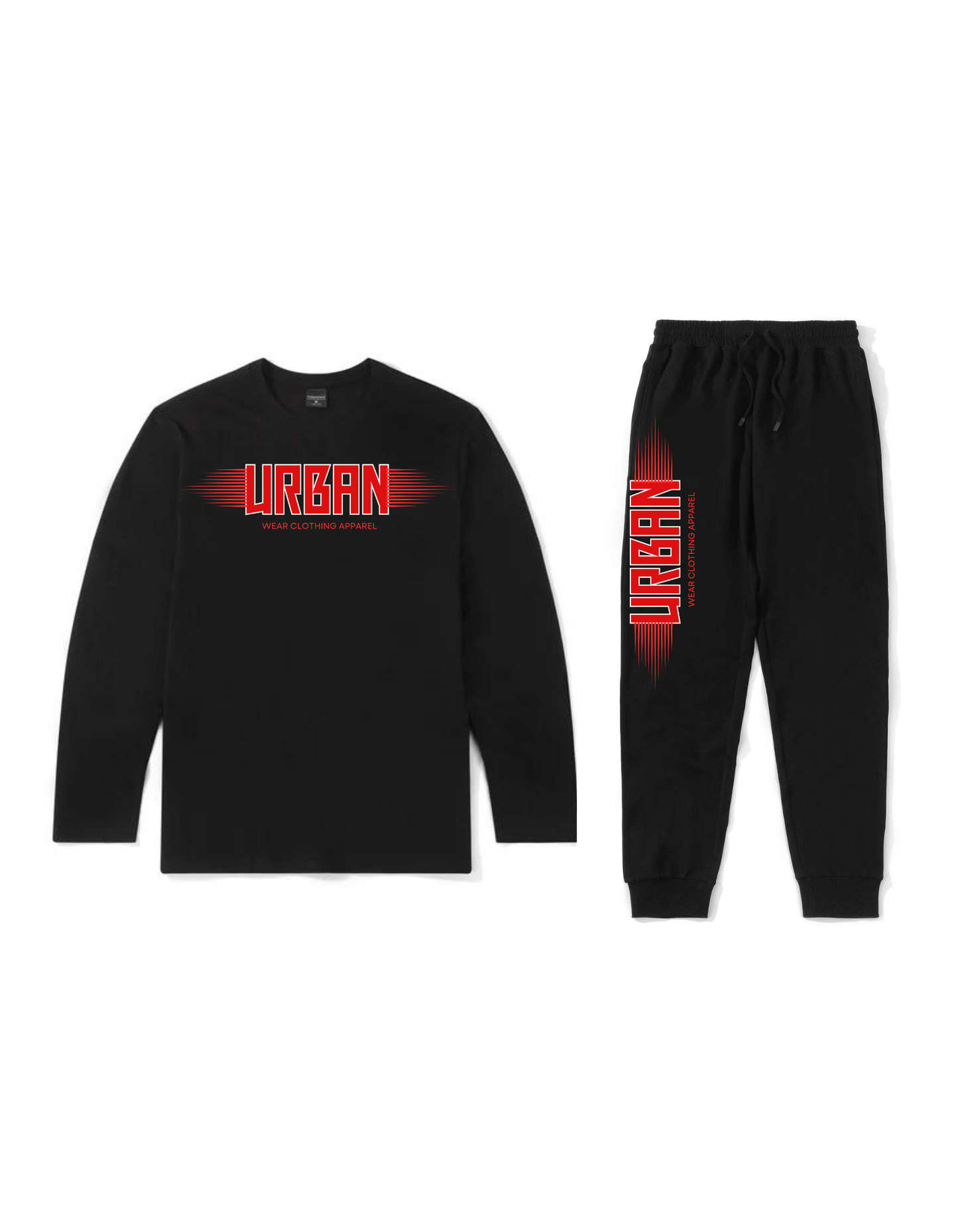 NEW! Urban Wear Fleece Unisex Jogger Set