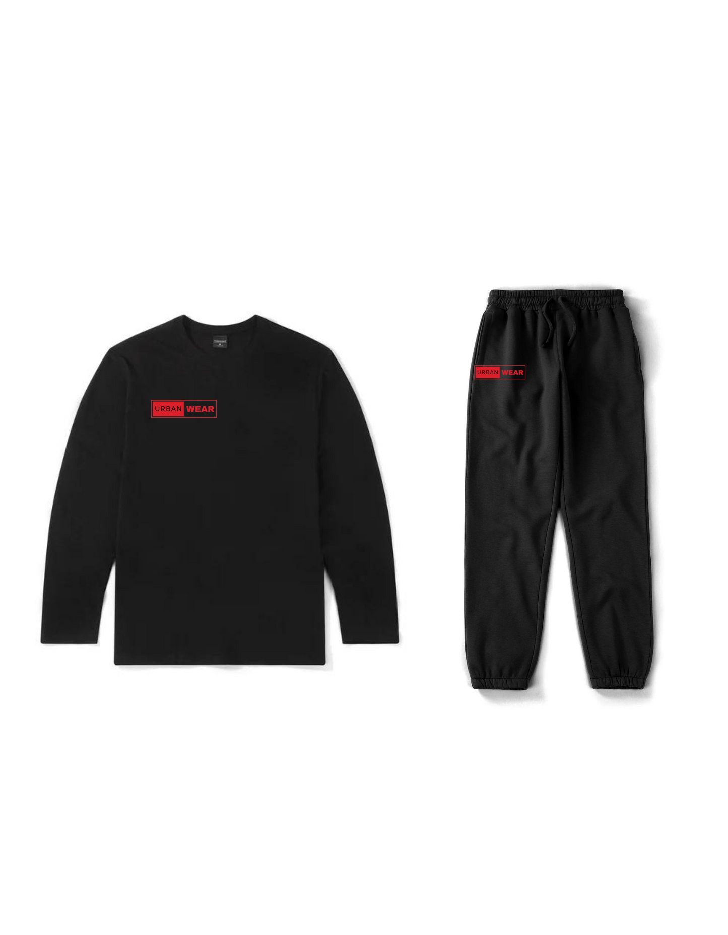 NEW! Plus Size Urban Wear Premium / Crewneck Jogger Set