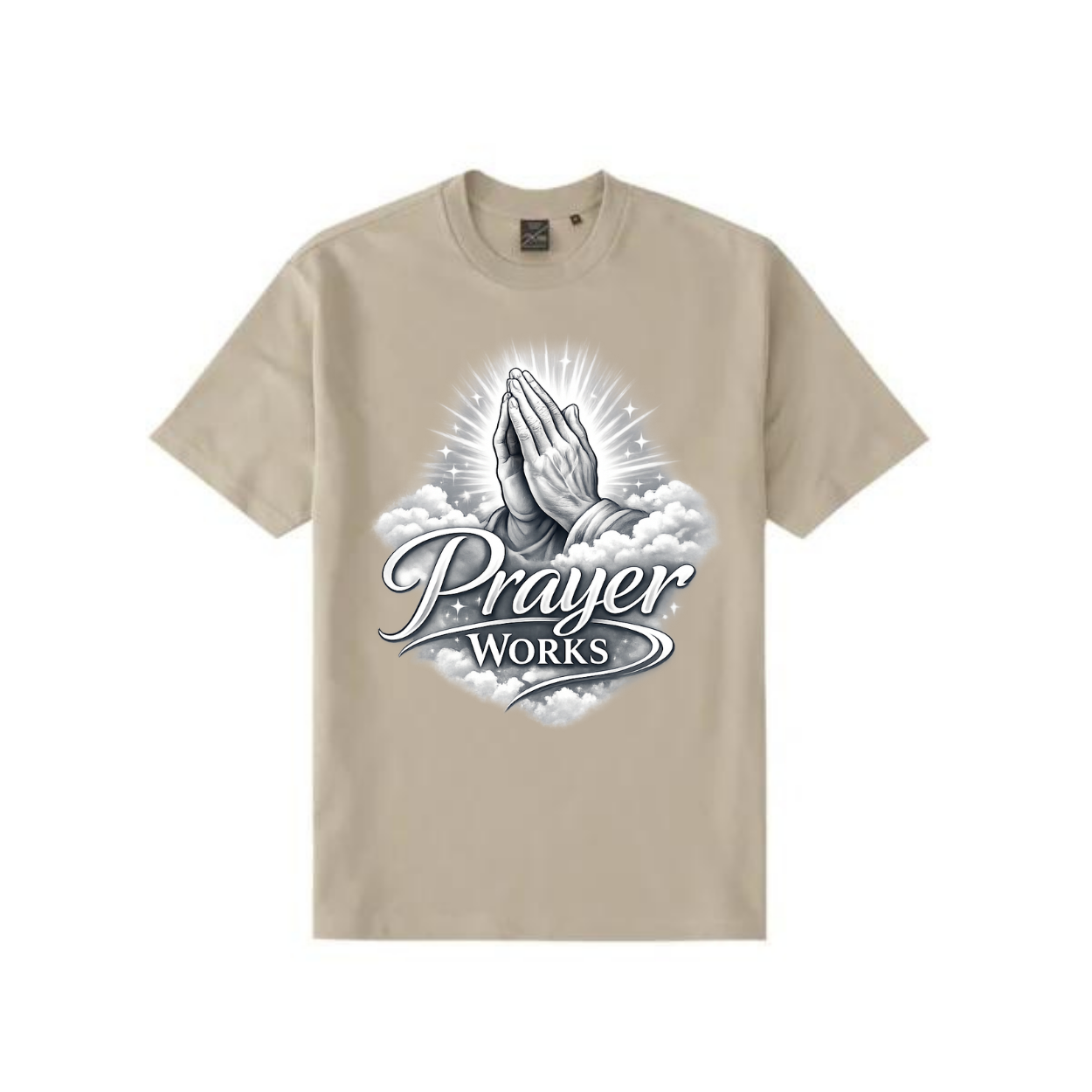 NEW! Urban Wear Clothing Unisex Dri Ease Oversized Prayer Works T Shirt