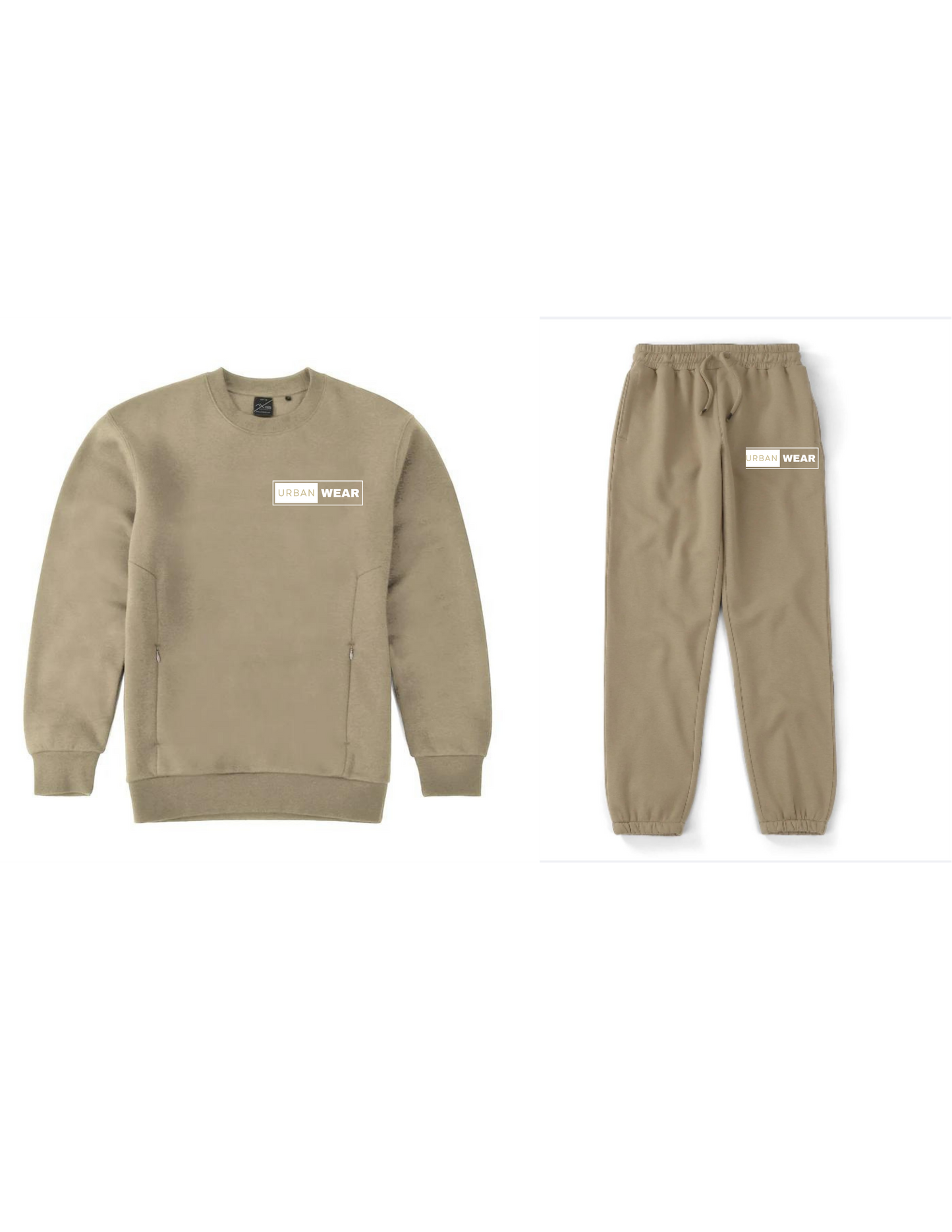 NEW! Urban Wear Premium Crewneck Unisex Jogger Set