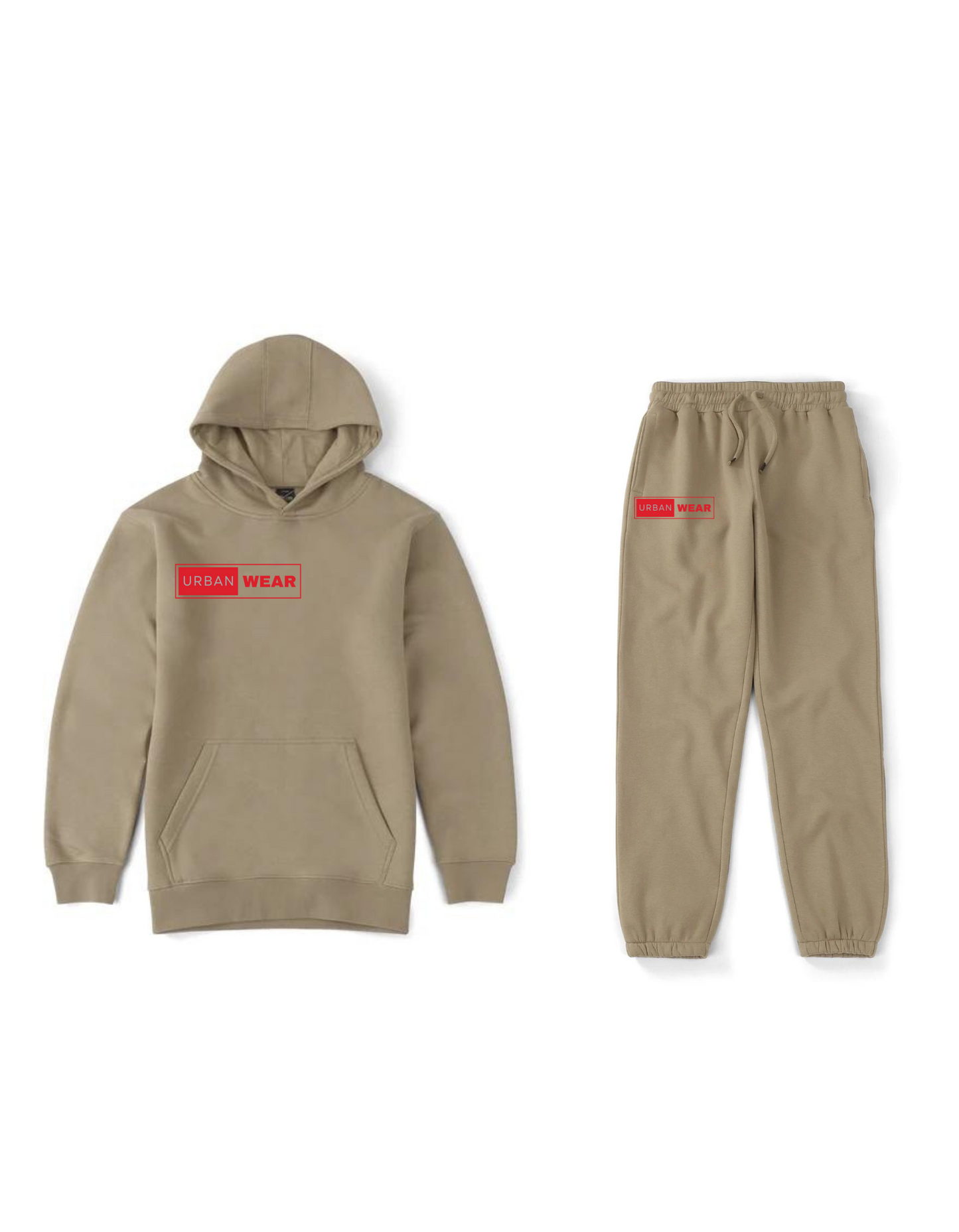 NEW! Urban Wear Fleece Pullover Hoodie Jogger Set