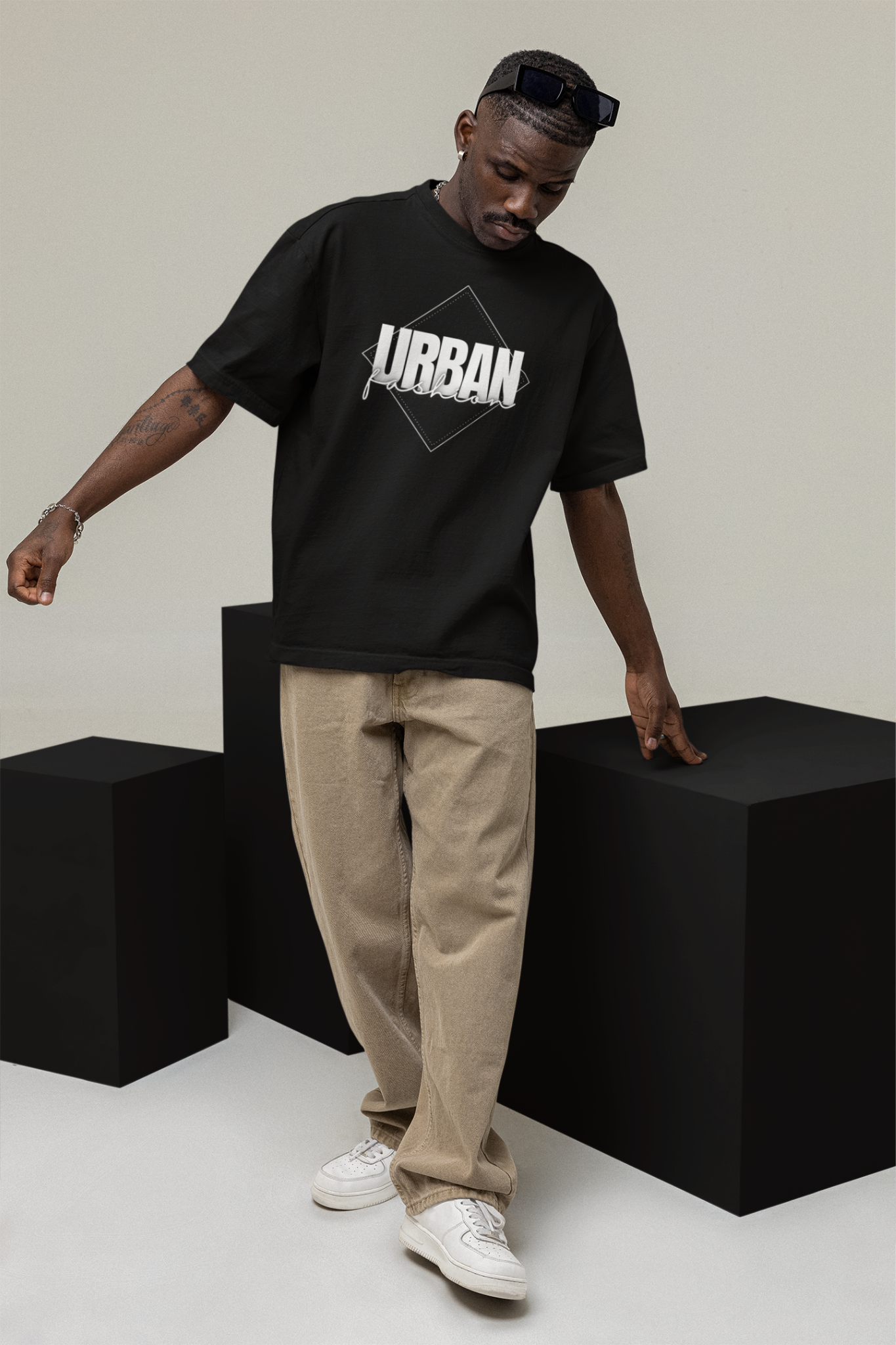 NEW! Urban Fashion Unisex Dri Ease Oversized T Shirt