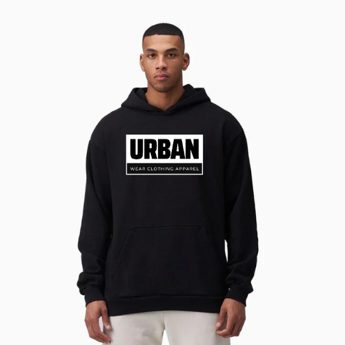 NEW! Pluss Size Urban Wear Unisex Fleece Pullover Hoodie