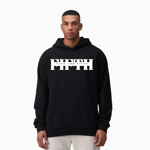 NEW! Urban Fashion Take The Fifth Unisex Fleece Pullover Hoodie