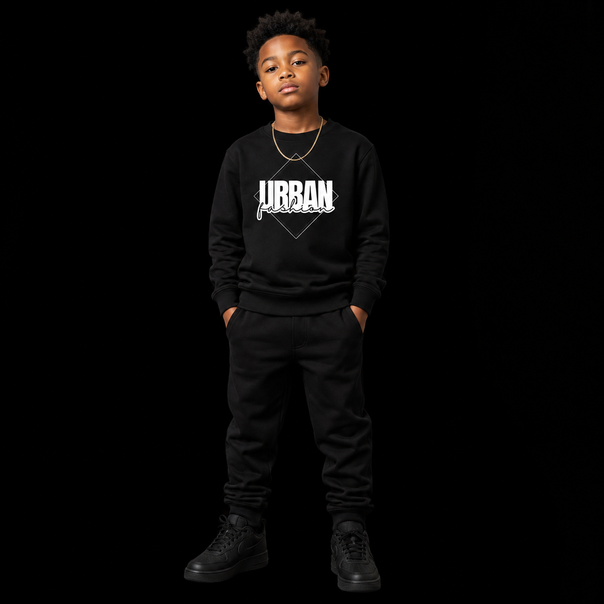NEW! Kids Urban Fashion Premium Crewneck Sweater