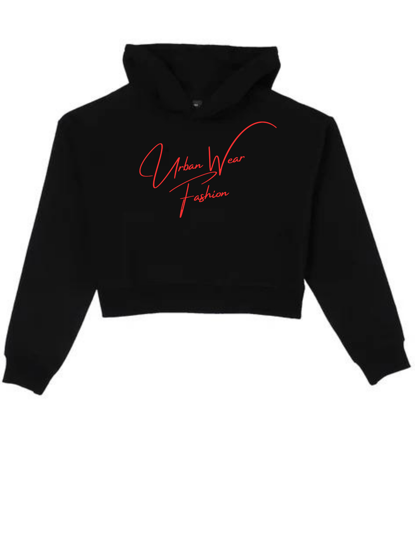 NEW! Womens Urban Wear Fashion Crop Hoodie