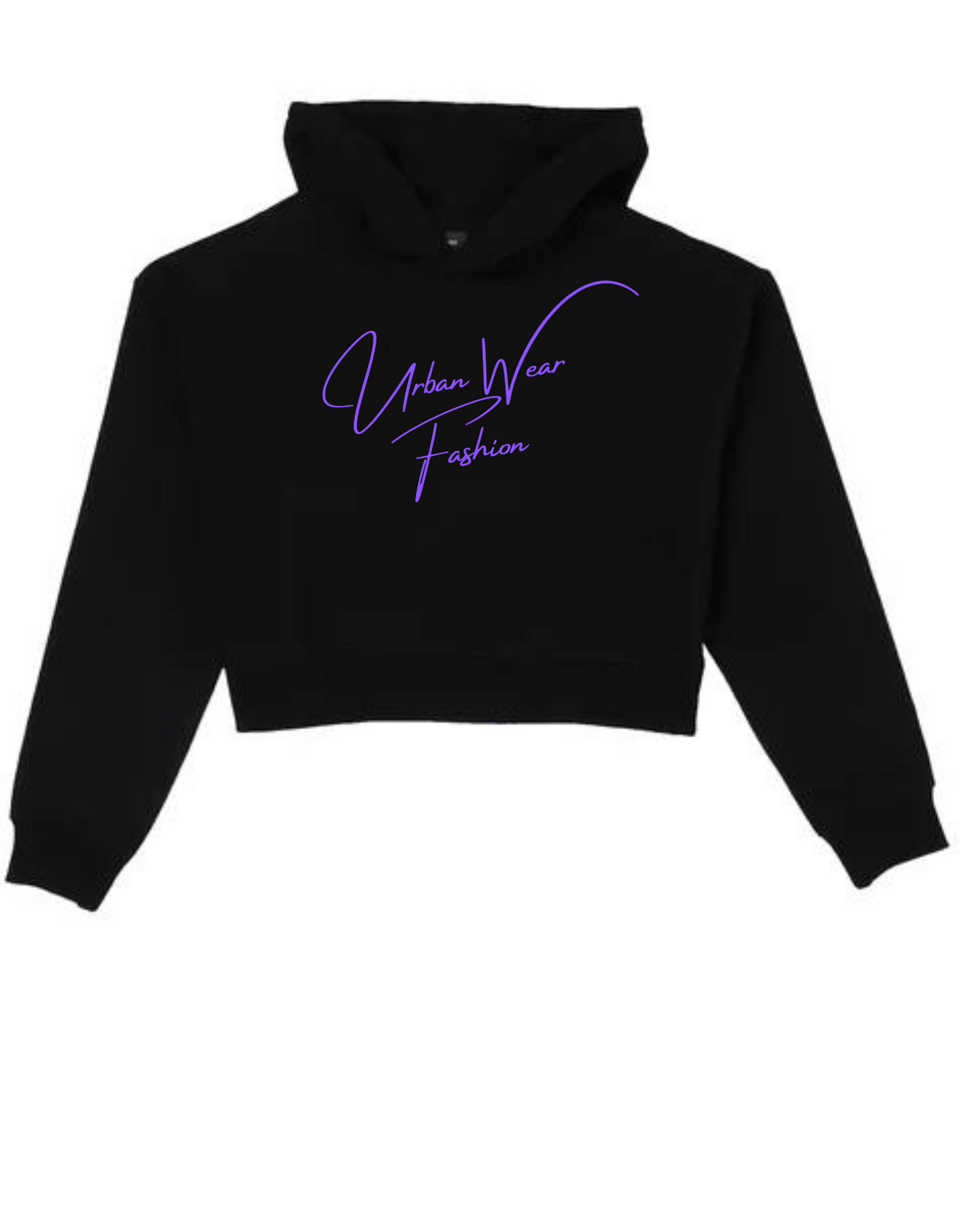 NEW! Womens Urban Wear Fashion Crop Hoodie