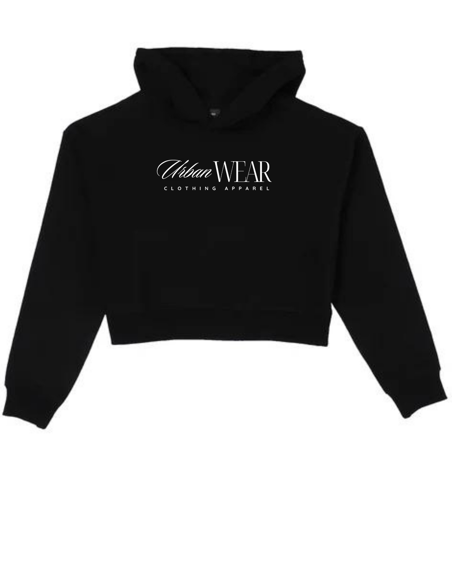 NEW! Women's Urban Wear Clothing Apparel Crop Hoodie