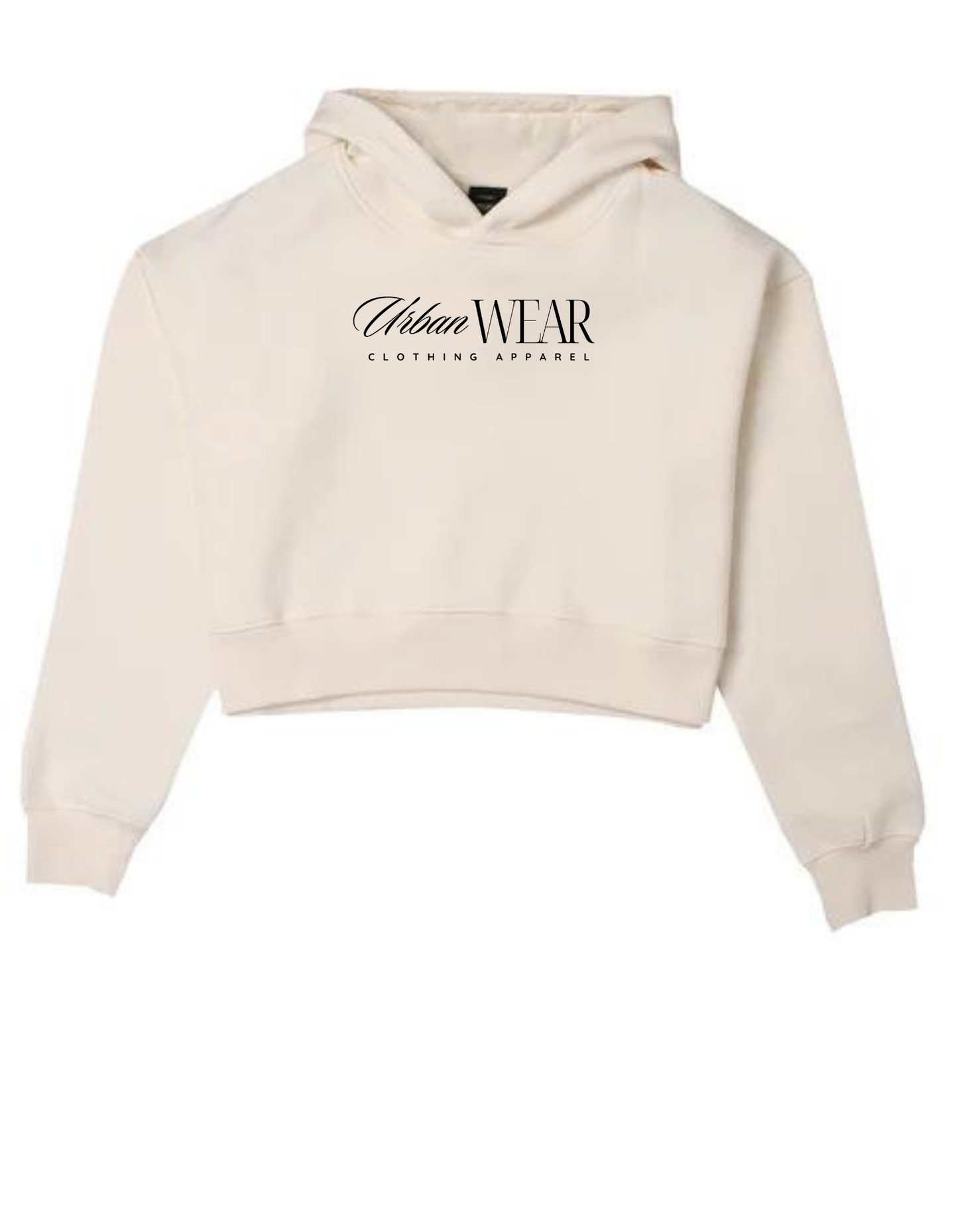 NEW! Women's Urban Wear Clothing Apparel Crop Hoodie