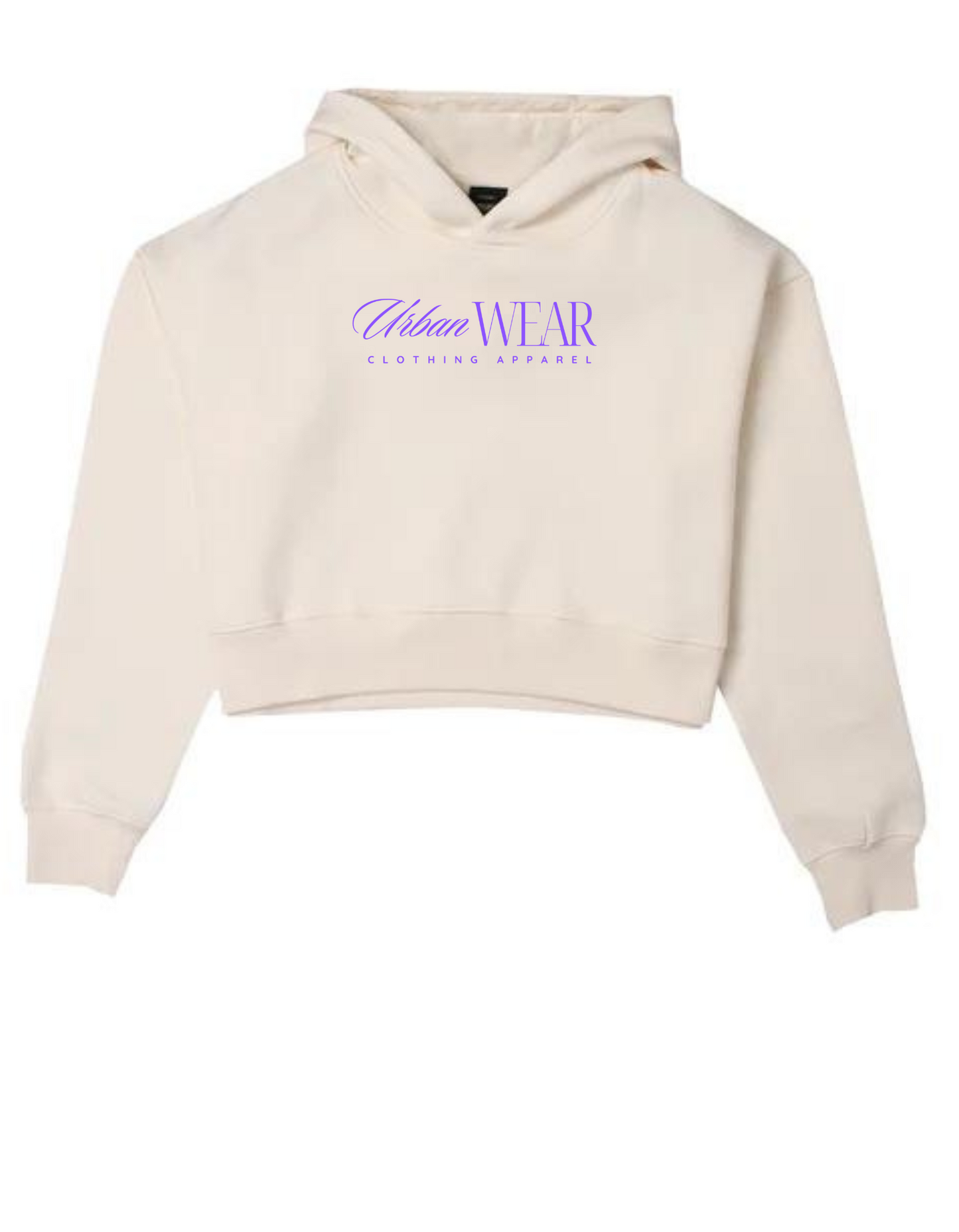 NEW! Women's Urban Wear Clothing Apparel Crop Hoodie