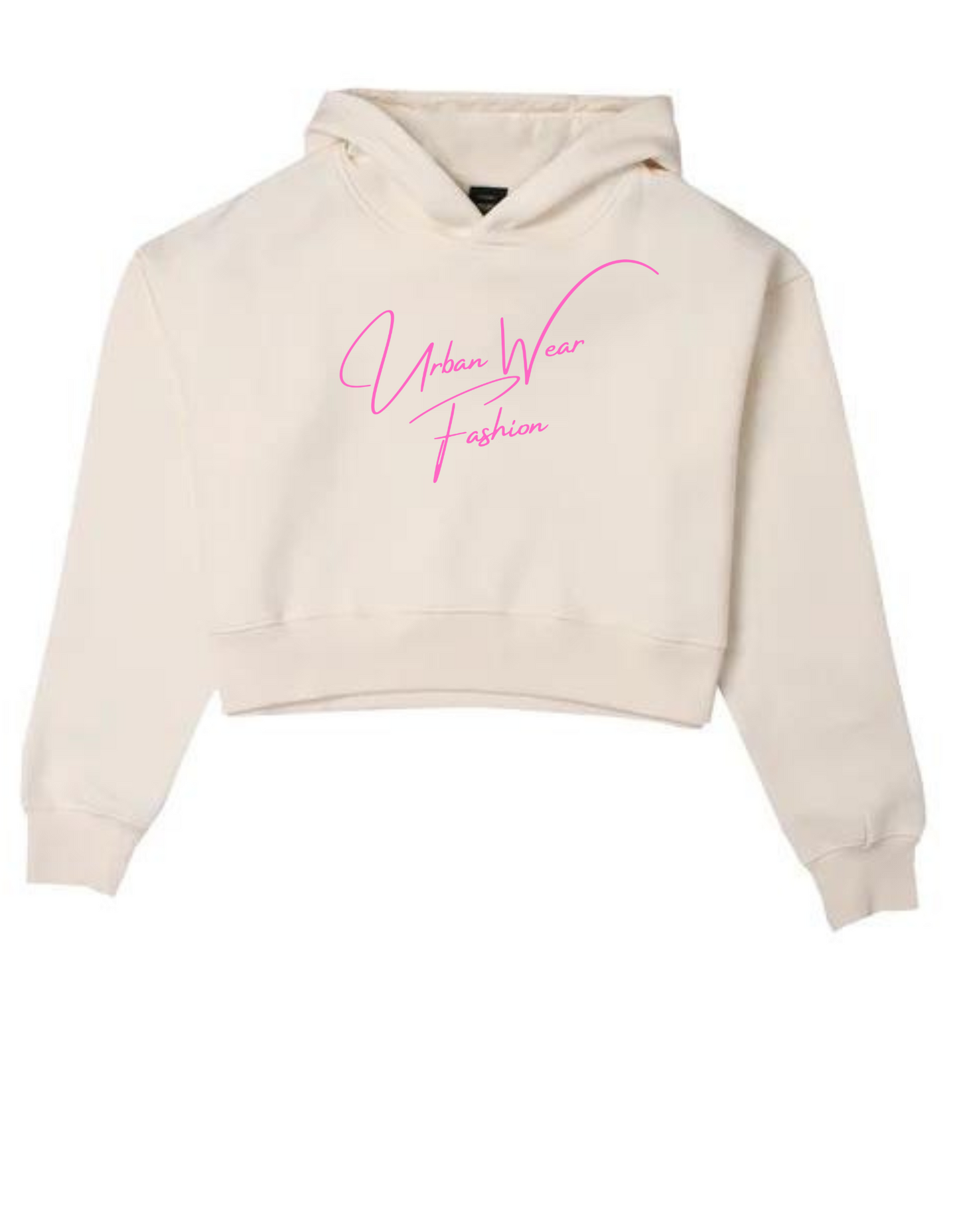 NEW! Womens Urban Wear Fashion Crop Hoodie