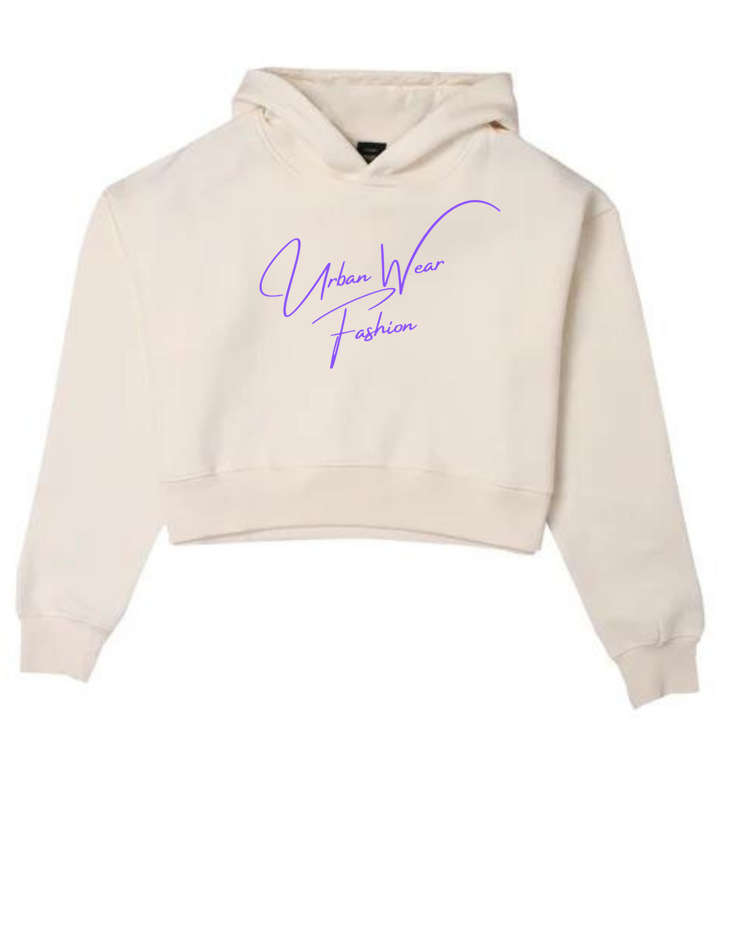 NEW! Womens Urban Wear Fashion Crop Hoodie
