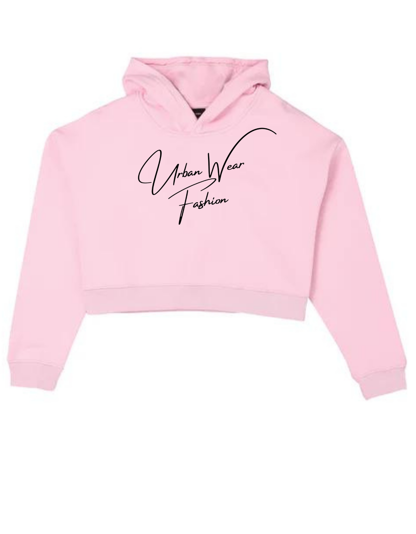 NEW! Womens Urban Wear Fashion Crop Hoodie