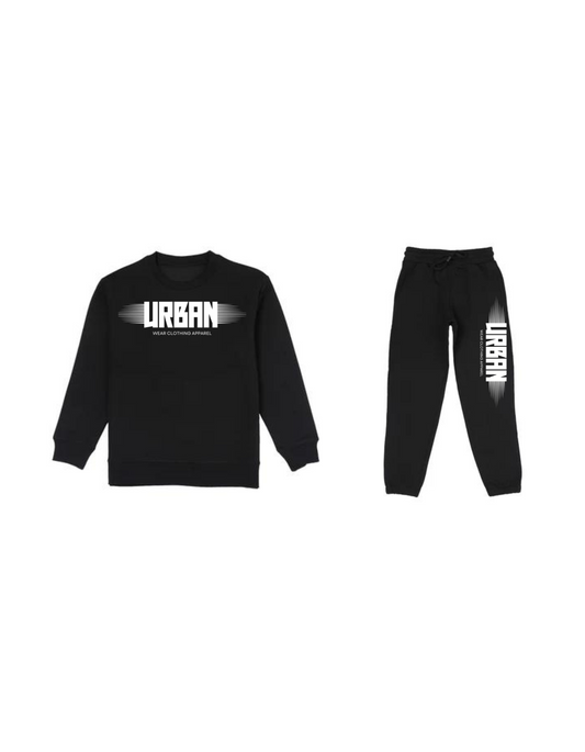 NEW! Urban Wear Kid's Crewneck Jogger Set