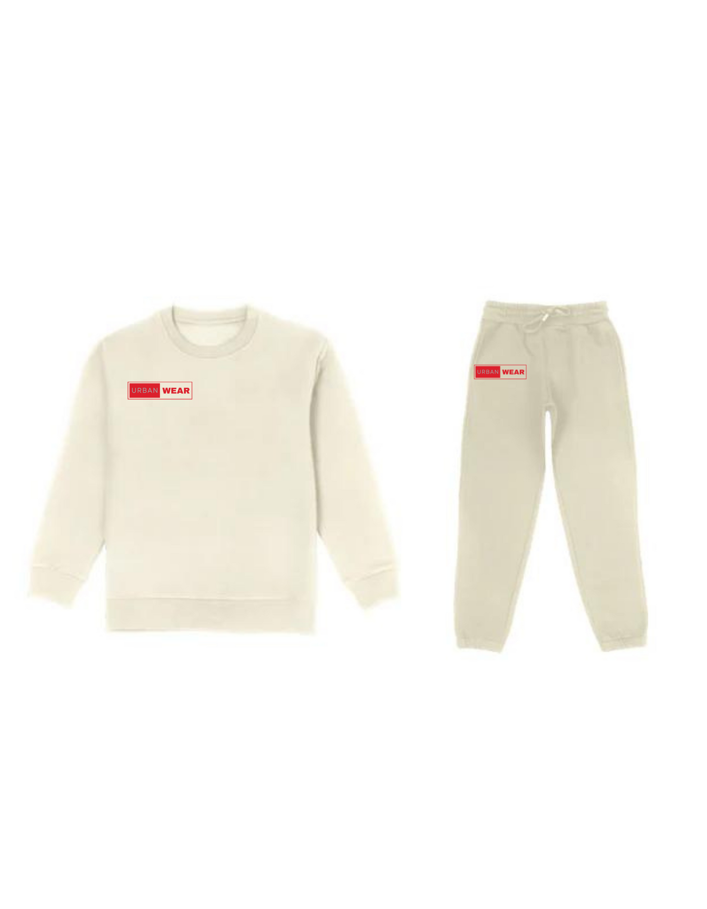 NEW! Urban Wear Clothing Apparel Kid's Crewneck Jogger Set