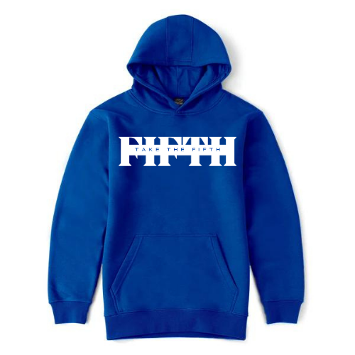 NEW! Urban Wear Unisex Take The Fifth Fleece Pullover Hoodie