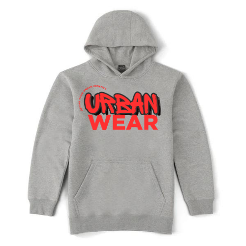 NEW! Urban Wear Clothing Apparel Unisex Fleece Pullover Hoodie