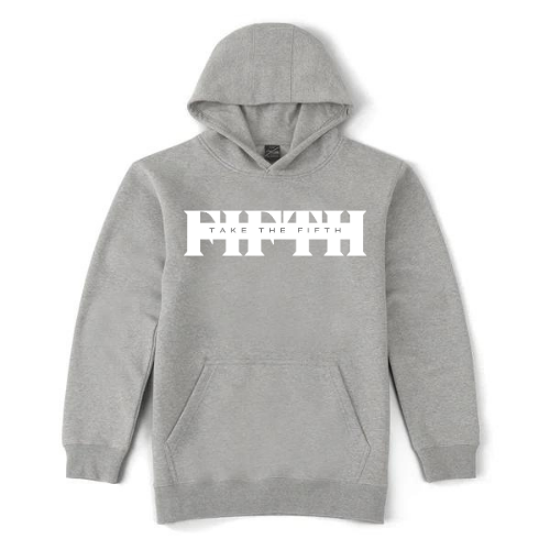 NEW! Urban Wear Unisex Take The Fifth Fleece Pullover Hoodie