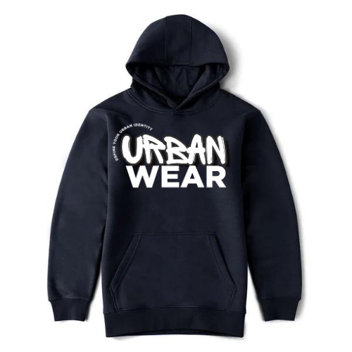 NEW! Urban Wear Clothing Apparel Unisex Fleece Pullover Hoodie