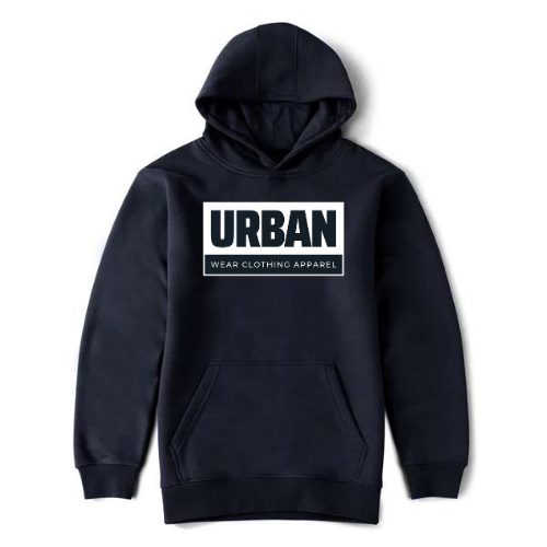 NEW! Urban Wear Clothing Apparel Unisex Fleece Pullover Hoodie