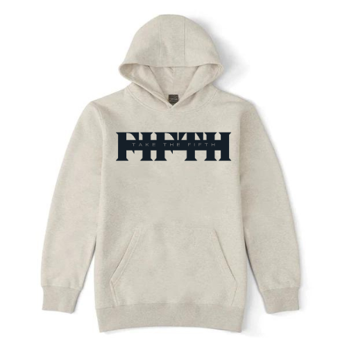 NEW! Urban Wear Unisex Take The Fifth Fleece Pullover Hoodie