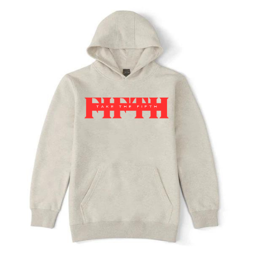 NEW! Urban Wear Unisex Take The Fifth Fleece Pullover Hoodie