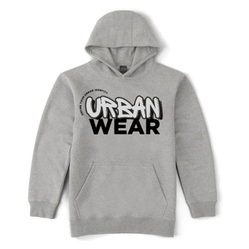 NEW! Urban Wear Clothing Apparel Unisex Fleece Pullover Hoodie