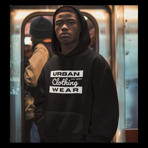 NEW! Urban Wear Clothing Apparel Unisex Fleece Pullover Hoodie