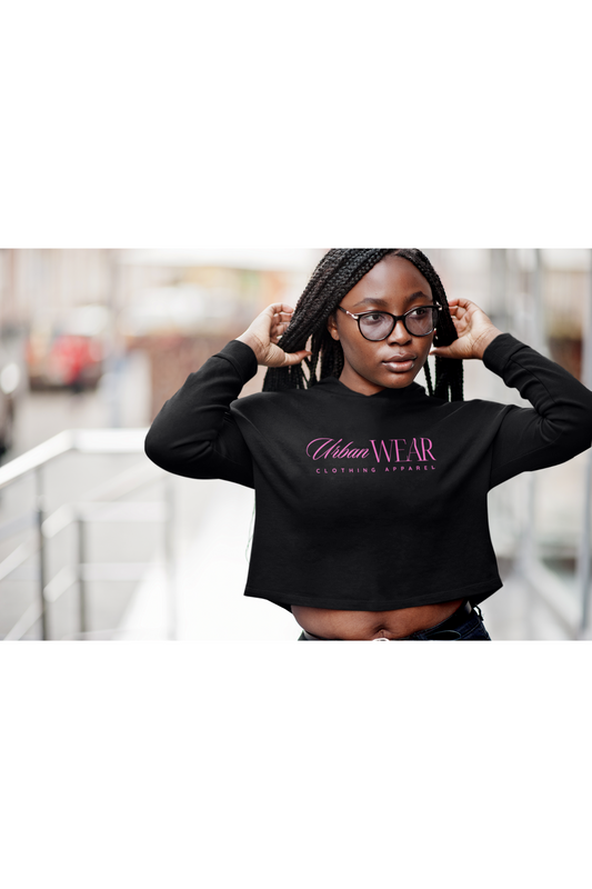 NEW! Women's Urban Wear Clothing Apparel Crop Hoodie