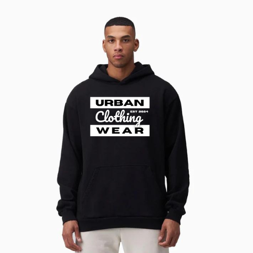 NEW! Urban Wear Clothing Apparel Unisex Fleece Pullover Hoodie