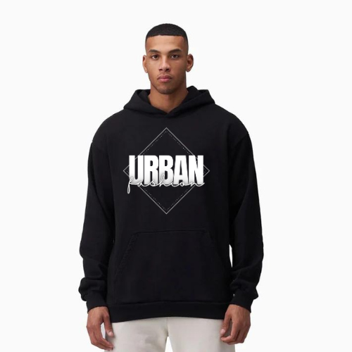 NEW! Urban Fashion Unisex Fleece Pullover Hoodie