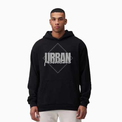 NEW! Urban Fashion Unisex Fleece Pullover Hoodie