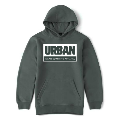 NEW! Urban Wear Clothing Apparel Unisex Fleece Pullover Hoodie