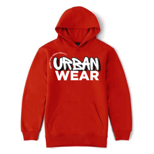 NEW! Urban Wear Clothing Apparel Unisex Fleece Pullover Hoodie