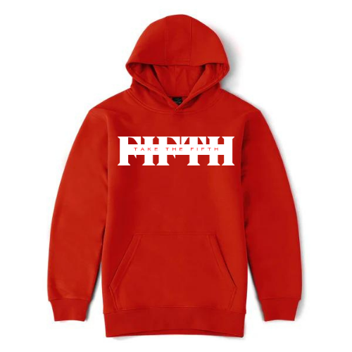 NEW! Urban Wear Unisex Take The Fifth Fleece Pullover Hoodie