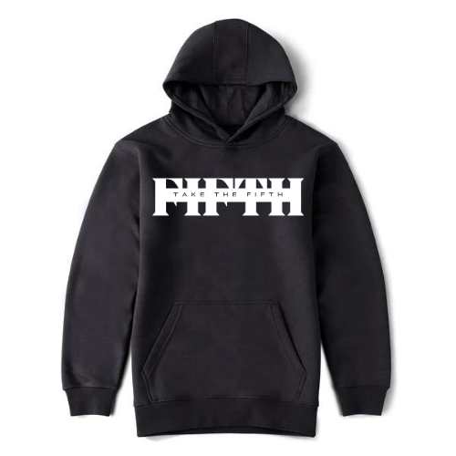 NEW! Urban Wear Unisex Take The Fifth Fleece Pullover Hoodie