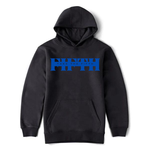 NEW! Urban Wear Unisex Take The Fifth Fleece Pullover Hoodie