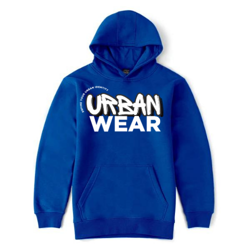 NEW! Urban Wear Clothing Apparel Unisex Fleece Pullover Hoodie