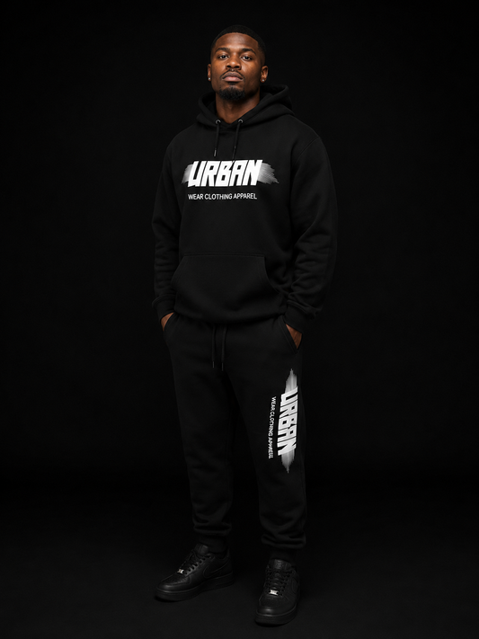 NEW! Urban Wear Clothing Apparel Unisex Fleece Jogger Set