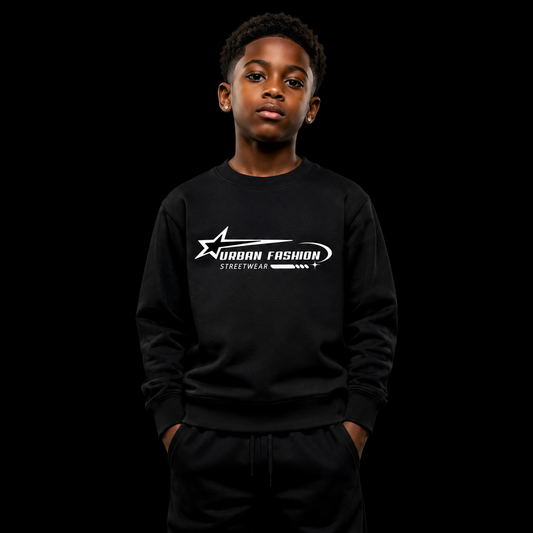 NEW! Kids Urban Fashion Premium Crewneck Sweater