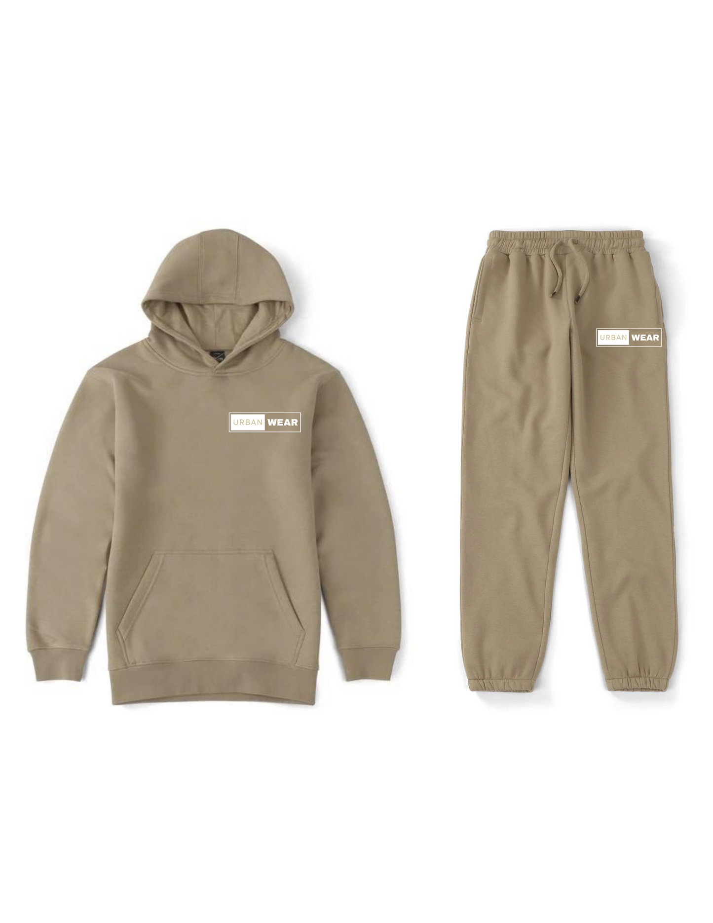 NEW! Urban Wear Fleece Pullover Hoodie Jogger Set