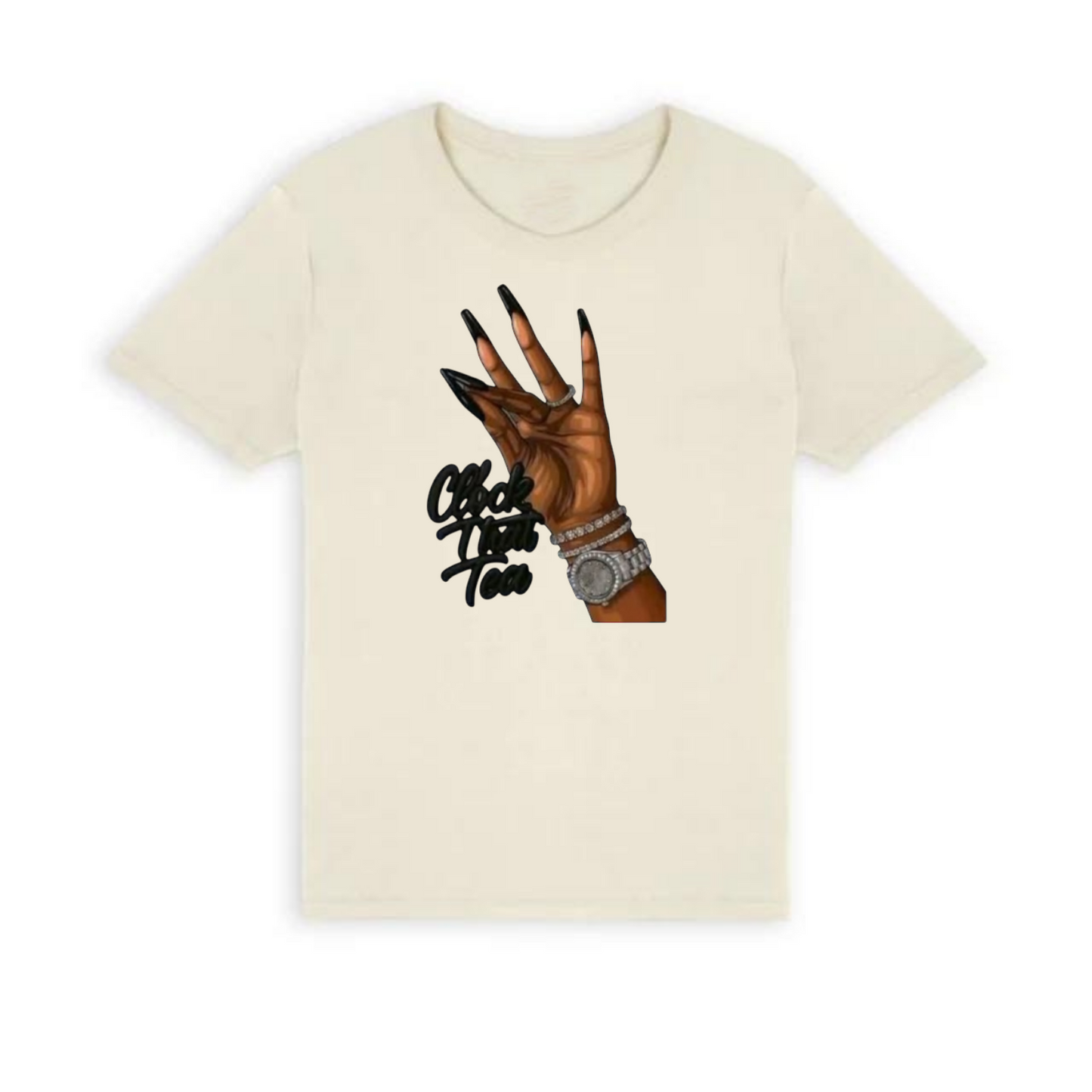 NEW! Women's Urban Wear [Clock That Tea] Mid Weight T Shirt