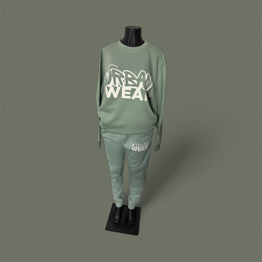 NEW! Urban Wear Fleece Crewneck Jogger Set