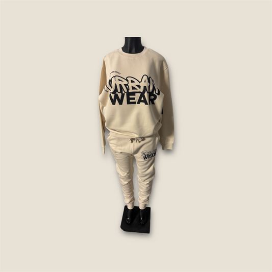 NEW! Urban Wear Fleece Crewneck Jogger Set