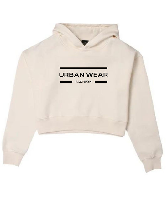 NEW! Womens Urban Wear Clothing Apparel Crop Hoodie