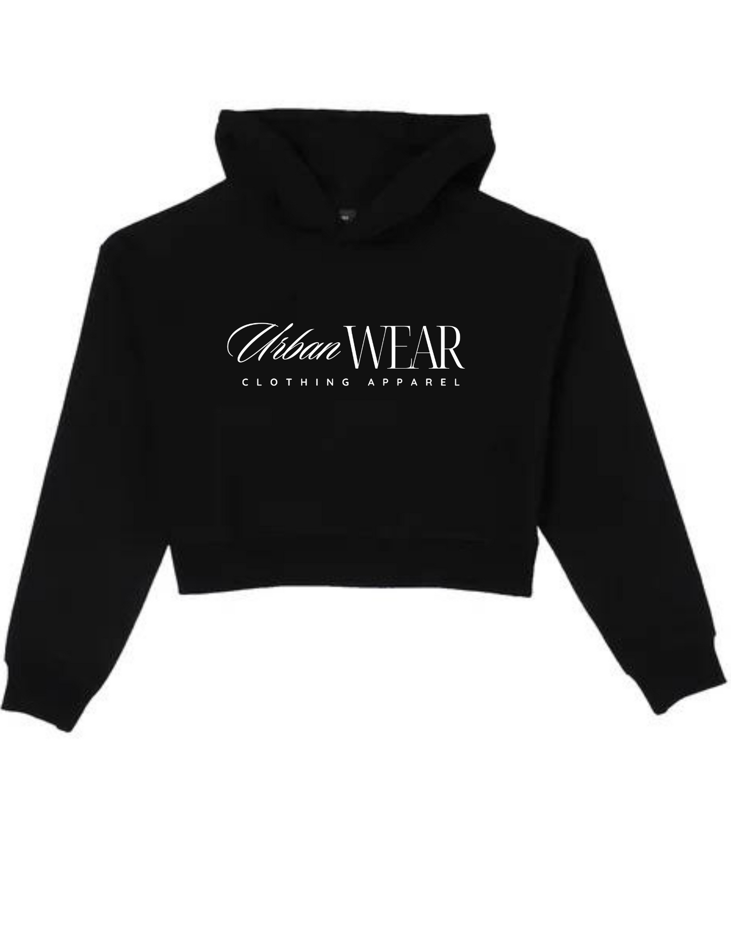 NEW! Womens Urban Wear Clothing Apparel Crop Hoodie