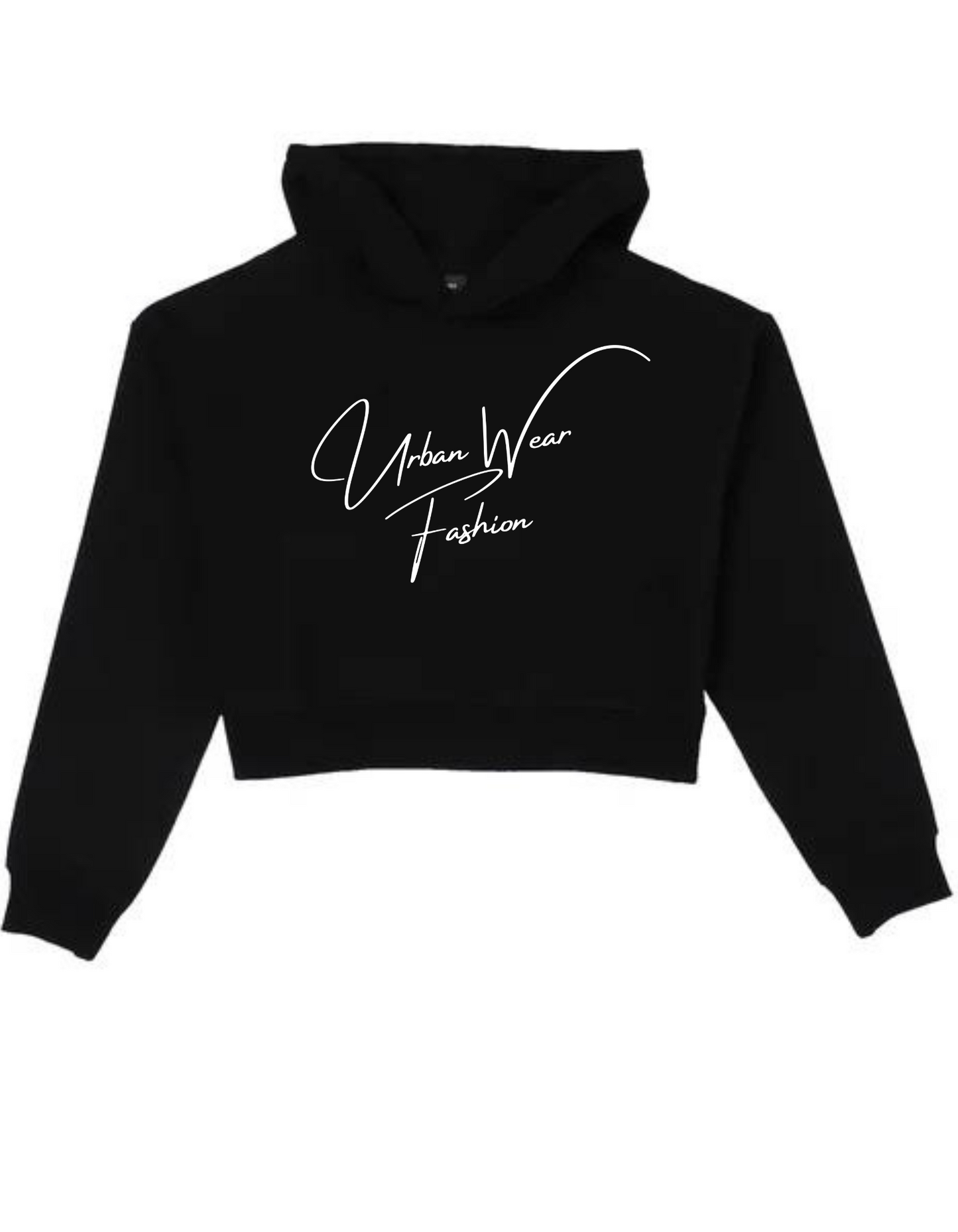 NEW! Womens Urban Wear Fashion Crop Hoodie