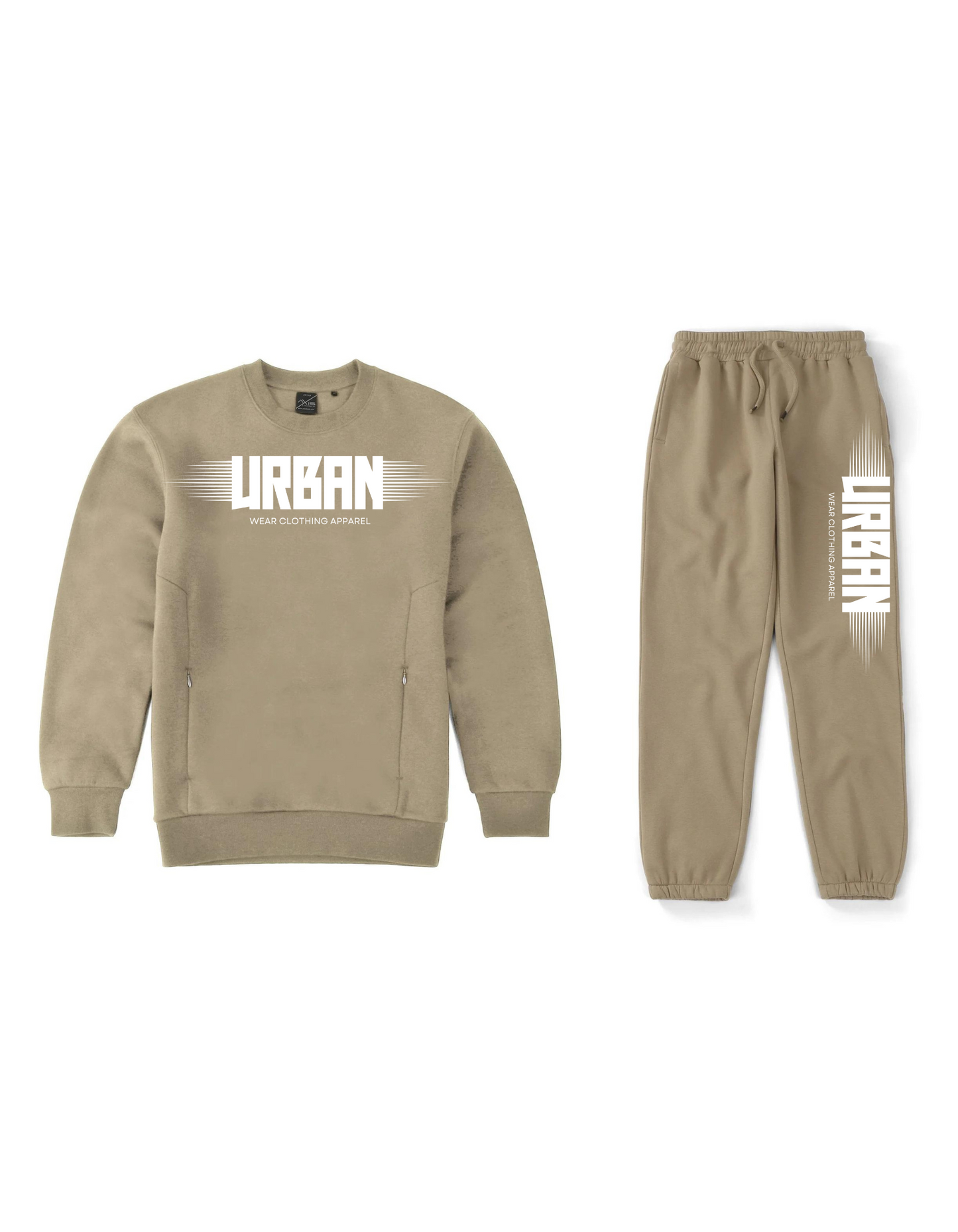 NEW! Urban Wear Premium Crewneck Unisex Jogger Set