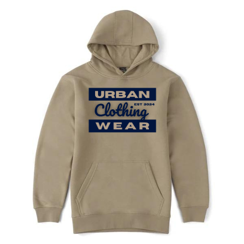 NEW! Urban Wear Clothing Apparel Unisex Fleece Pullover Hoodie