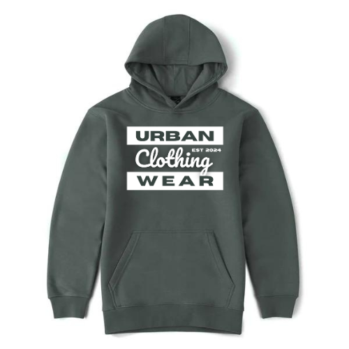 NEW! Urban Wear Clothing Apparel Unisex Fleece Pullover Hoodie